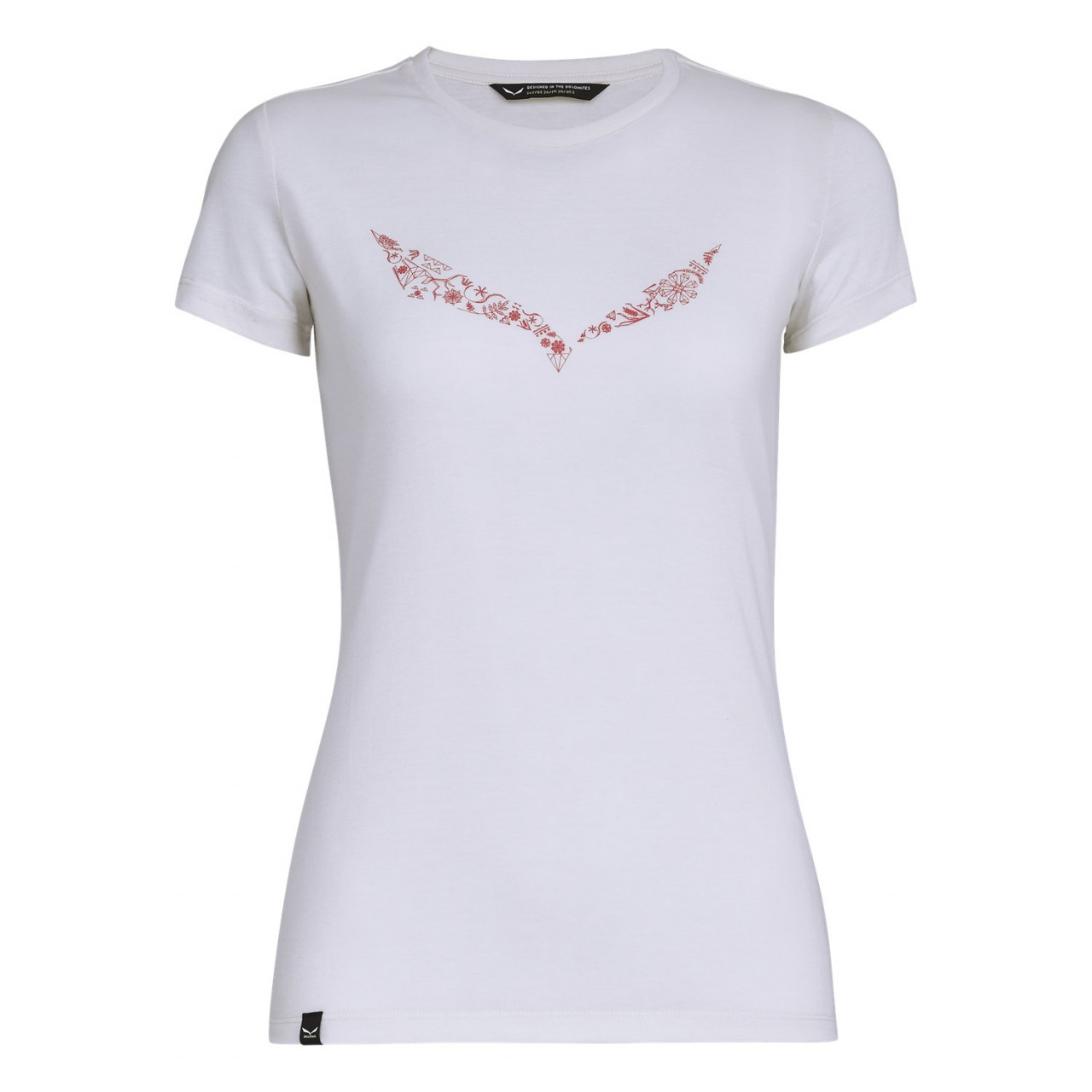 Salewa Solidlogo Dri-Release® T-Shirts γυναικεια ασπρα Greece KR8397604